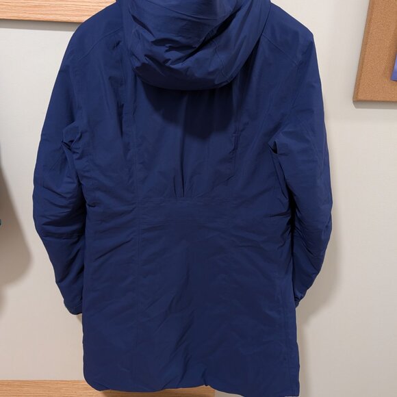 Arc'teryx Sylva Women's Parka Windstopper Insulated Jacket Blue Size M - Picture 2 of 8